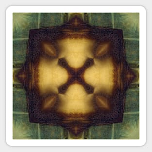 Mandalisa Kaleidoscope [textures] Pattern (Seamless) 9 Sticker